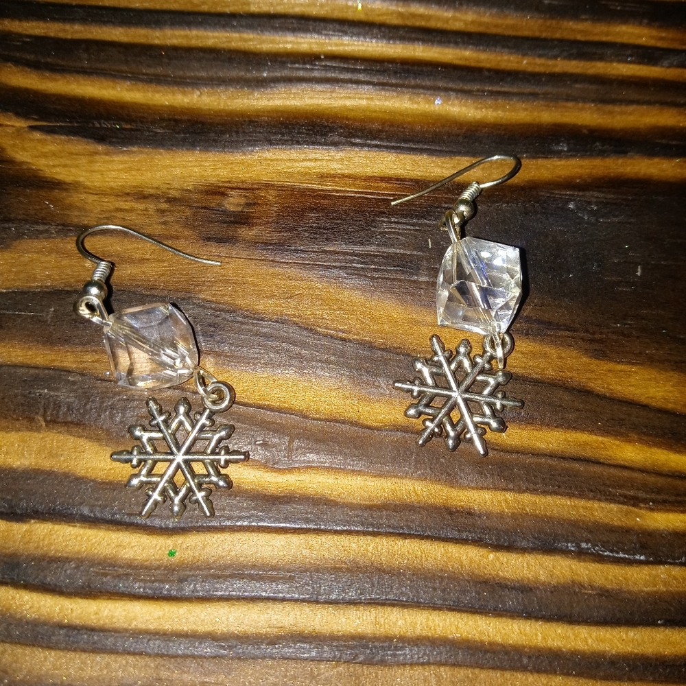 Snowflake Earrings perfect for winter